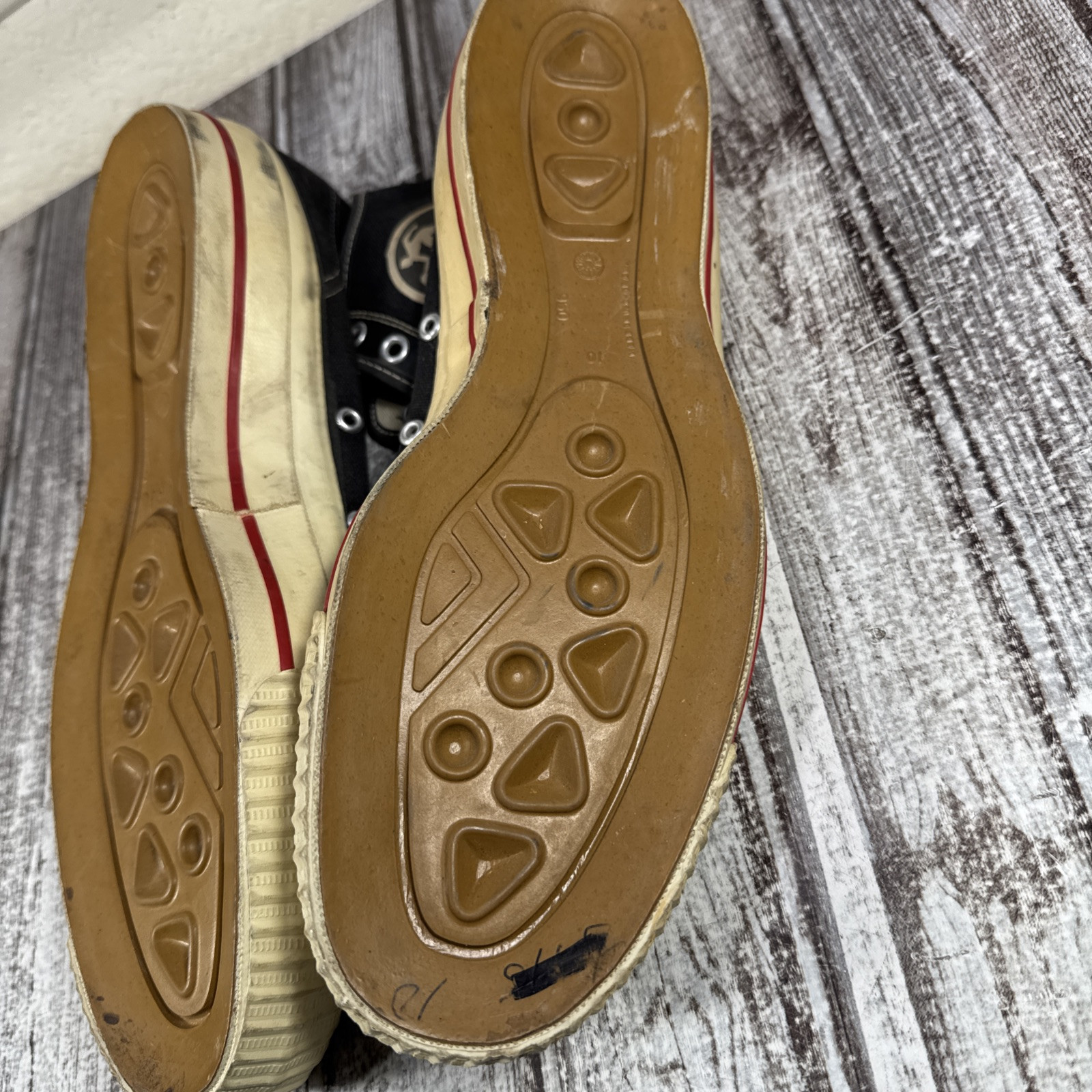 Vintage PF Flyers Canvas Basketball Shoes Sneakers BF Goodrich Athletic 10 RARE