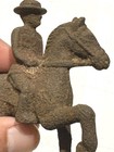Antique Cast Iron Horse Rider Figure Toy Part Circa 1890 1925 Western Cavalry — photo 4