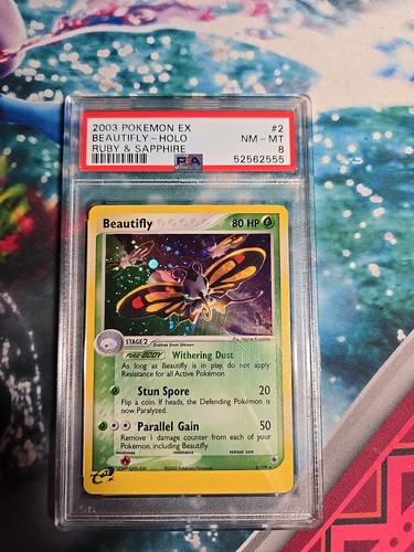 Beautifly graded PSA 8 for sale on eBay