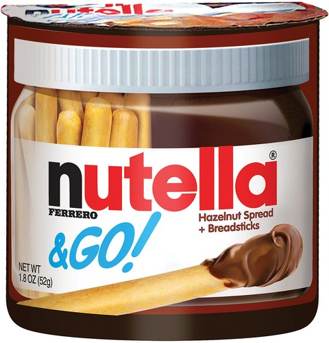 Ferrero Nutella & Go Hazelnut Chocolate Spread with Crunchy Breadsticks - - 第 1/1 張圖片