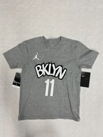 T-Shirt Nike Nba Brooklyn Nets Kyrie Irving #11 DRI-FIT Kind S (8 Jahre) Grau