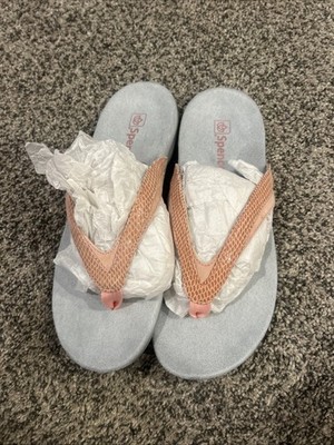 Spenco Women s Shoes  Flamingo Rose Gold Yumi Size 8 