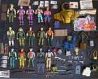 Vintage Gi Joe 3.75 Figures Weapons And Accessories Lot