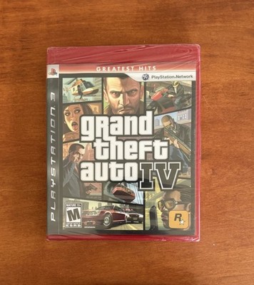 Grand Theft Auto IV GTA 4 (PlayStation 3, PS3) BRAND NEW Factory Sealed - NTSC