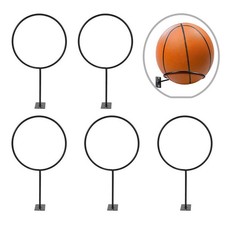 Support de basket en fer robuste et fiable 5 pièces idéal pour diverses balles