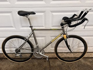 Litespeed Tachyon 51cm Vintage Tri Bike–650c / LOOK Carbon