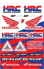 Dcor Universal Decal Sheet for Honda HRC