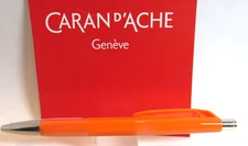 Caran dAche Infinite Ballpoint Pen-ORANGE +Pouch