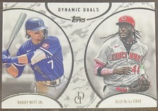 2025 Topps Dynamic Duals Bobby Witt Jr. &amp; Elly De La Cruz #2 Royals Reds