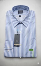 Arrow Men's Shirt, Classic Fit, No Iron, 15-32/33, Blue Dawn NWT