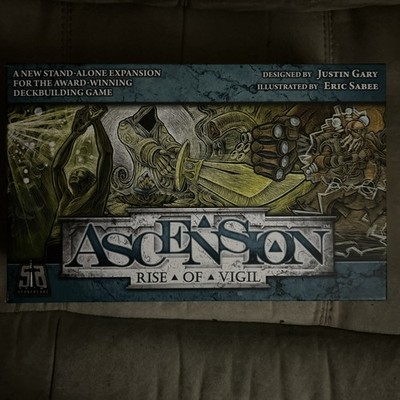 Stone Blade Ascension Rise of Vigil Game Deck Building Expansion Stand Alone