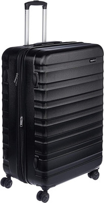 Amazon Basics Hartschalen-Koffer Groß - Erweiterbares Abs-Reisegepäck Mit 4 Dopp