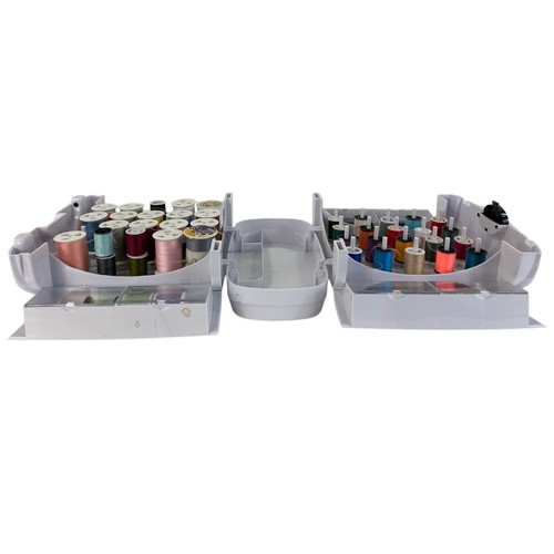 Singer Sew Essentials White Sewing Machine Chest Storage System Portable Box - Picture 7 of 10