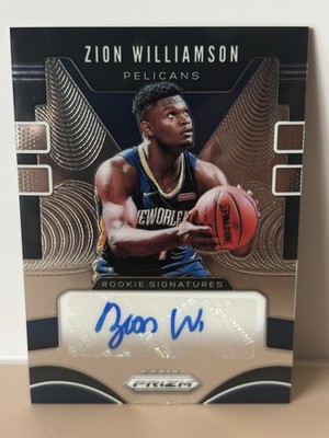 Zion Williamson - 2019 Panini Prizm - #RS-ZWL Autograph