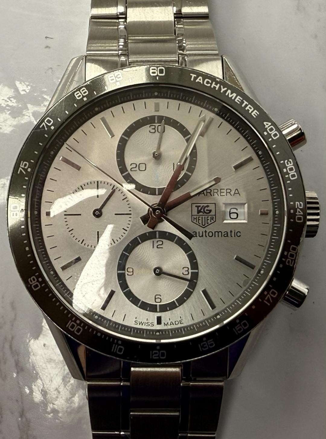 Tag Heuer Carrera CV2011 Chronograph Steel