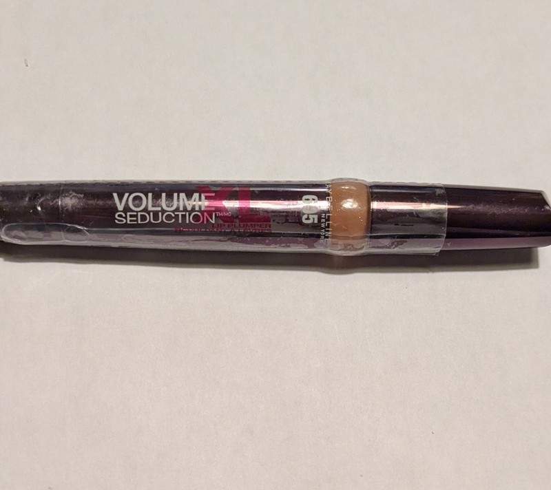 NEW Maybelline Volume Seduction XL Lip Plumper Gloss 605 Seductively Nude