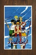 ONE PIECE Signed Movie Poster 11x17 with COA - Authentic Memorabilia