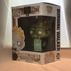 The Walking Dead Burning Walker 2016 SDCC Funko Pop #354 Horror Vinyl Figure