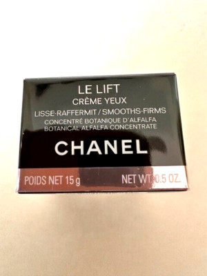 NEW Chanel LE LIFT CREME YEUX EYE CREAM - Full Size 15g with Free Mascara