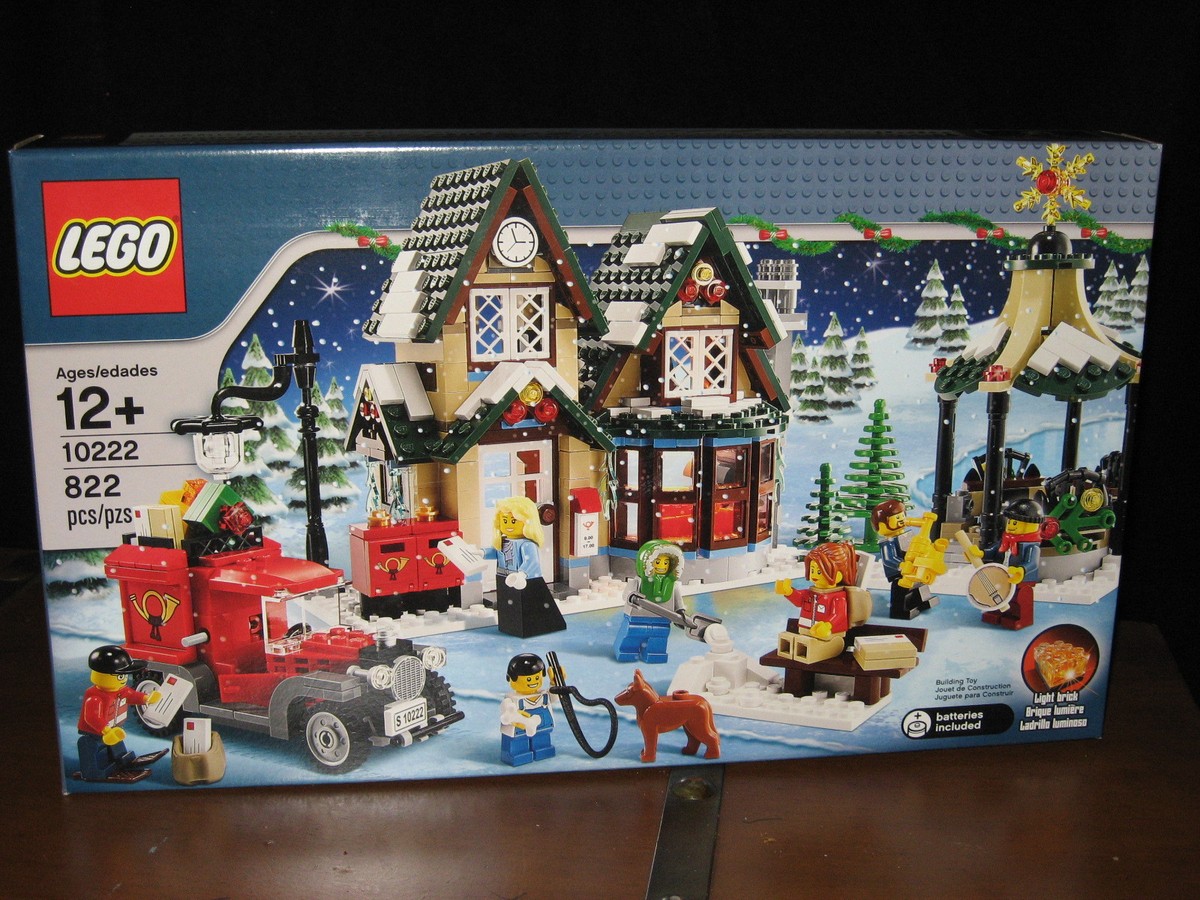 LEGO Holiday WINTER VILLAGE POST OFFICE # 10222 822 pcs NEW