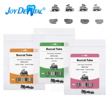 Dental 1st Molar Bondable Buccal Tube Monoblock Non-Convertible Single Roth/MBT