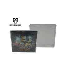 Pokemon Booster Box Plastic Protector For Medium Japanese boxes x5