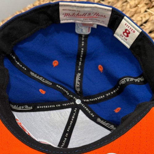 Cappello Mitchell and Ness Cleveland Cavaliers aderente taglia 8 stile vintage logo Cavs - Foto 10 di 12