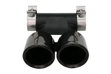 Scarico silenziatore per Porsche 718 Cayman Boxster 982 16+ Nero lucido