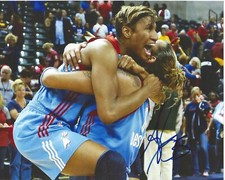 ANGEL MCCOUGHTRY Signed 8.5 x 11 Photo Signed REPRINT Basketball WNBA Dream