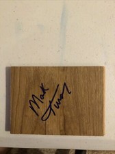 MARYLAND TERRAPINS- MARK TURGEON SIGNED AUTOGRAPH FLOOR BOARD COA 