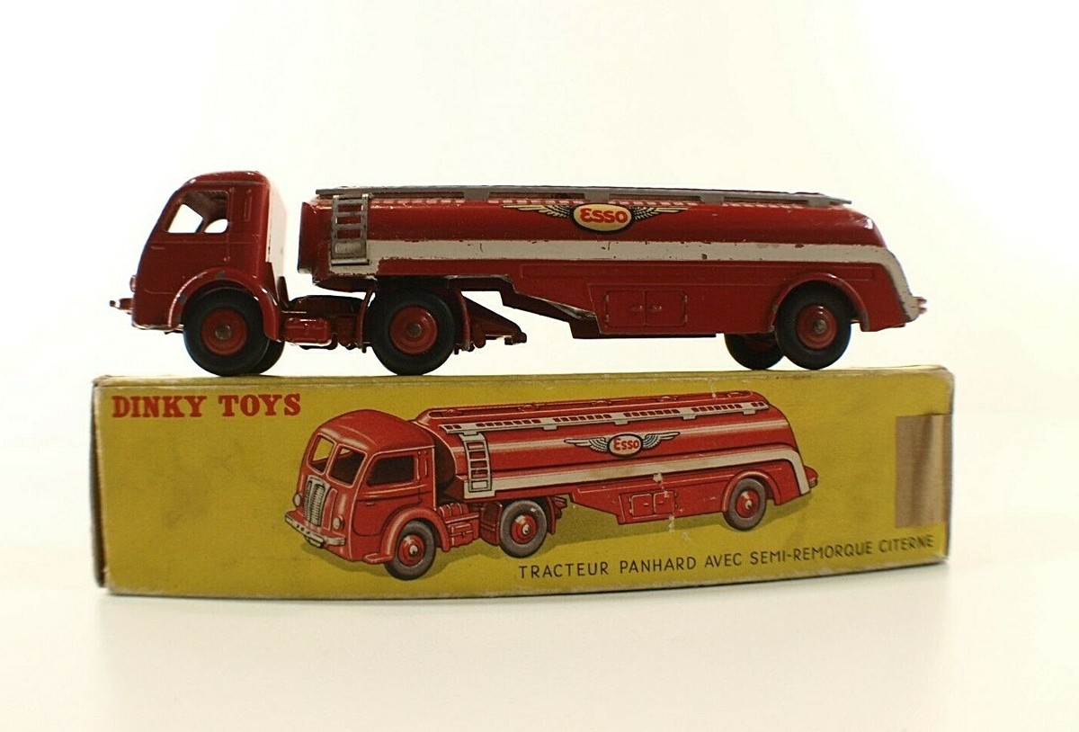 Dinky Toys F n° 32C camion PANHARD citerne ESSO en boite | eBay
