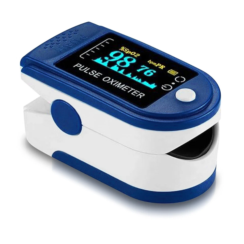 Pulsmessgerät Pulsoximeter Finger Puls Oximeter Messgerät Sauerstoff Blut SpO2 - Bild 4 von 4