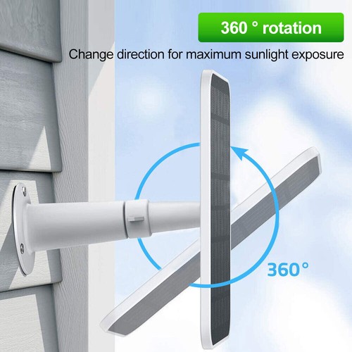 10W Solar Panel for Security Camera Light Stand USB Charging Waterproof Outdoor - Picture 6 of 22