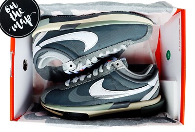 Nike x Sacai Zoom Cortez SP Iron Grey UK 5 7 8 9 10 11 12 13 14 15