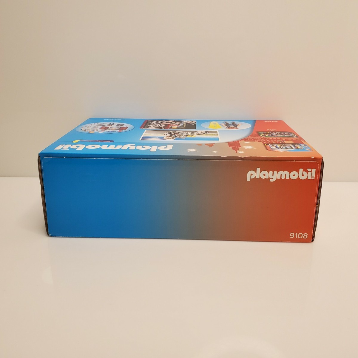 Rare Playmobil 9108 City Life Bike Shop Play Box Motorcycle 2016