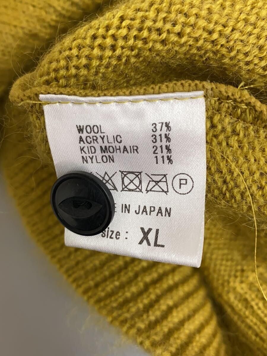 S.F.C (STRIPES FOR CREATIVE CARDIGAN MOHAIR XL WOOL Camel PLAIN 