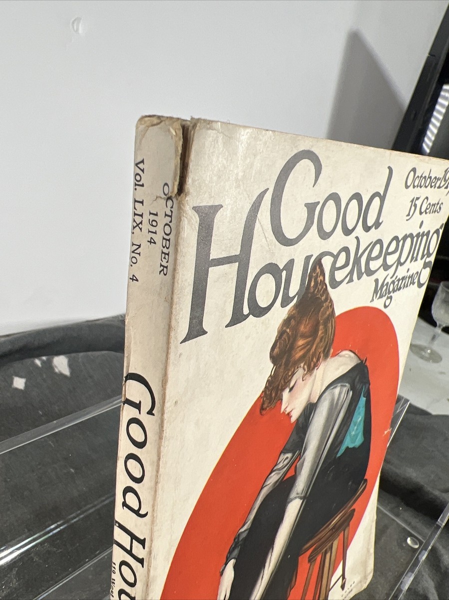 October 1914 Good Housekeeping Magazine Art Deco - C. Coles