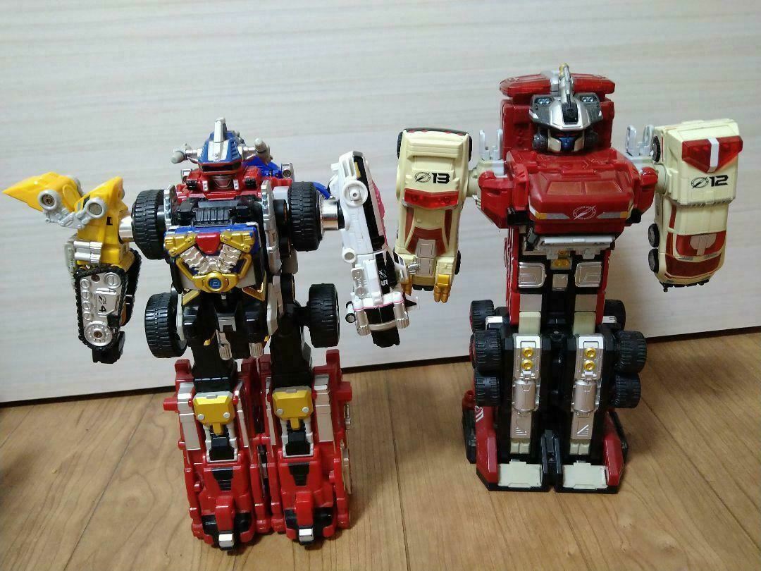 Forced Order 3点セット Power Rangers Operation Overdrive Boukenger DX Megazord Set