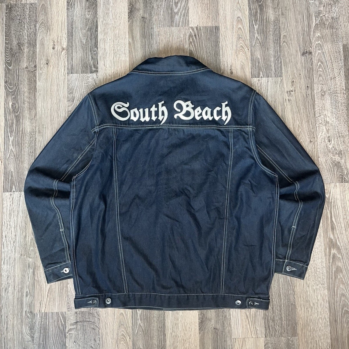 Vintage Denim Jacket 90s, South Beach , Southpole, Ecko, Jnco Type 