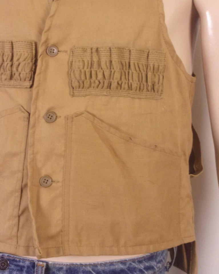 vintage 50s 60s Winchester Trailblazer Duck Canvas Hunting Vest USA made M/L - Image 2 of 4