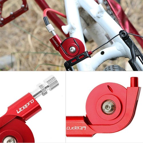 1x V-Bremse zu Bremssattel Adapter Hubkonverter klappbares Fahrrad schwarzes} - Bild 1 von 10