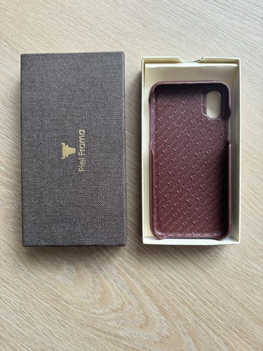Piel Frama Iphone X / Xs Leather Case - Coco Naranja Cowskin-Croc - Afbeelding 2 van 2