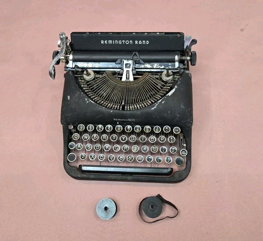 Vintage Remington Rand Deluxe Model 5 Typewriter | eBay