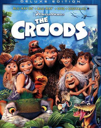 The Croods (Blu-ray/DVD, 2013, 3Disc Set, Deluxe Edition Digital Copy 3D)