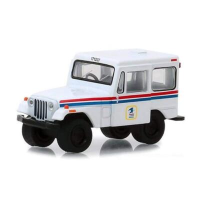 1971 Jeep DJ-5 ''United States Postal Service'' (USPS) White Hobby Exclusive 1/64 