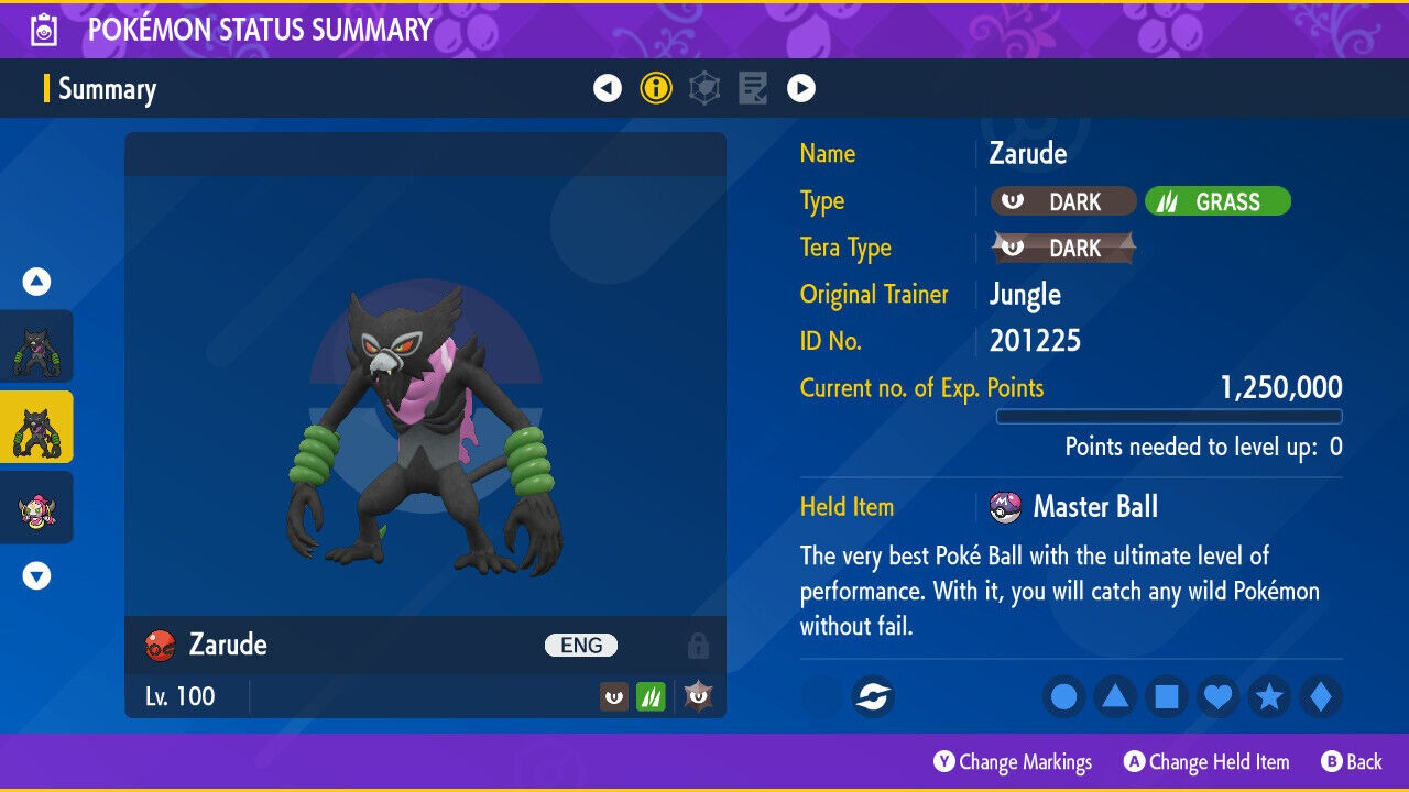 Pokémon Sword & Shield May Reveal Zarude's Dada Form In June, Per Leak