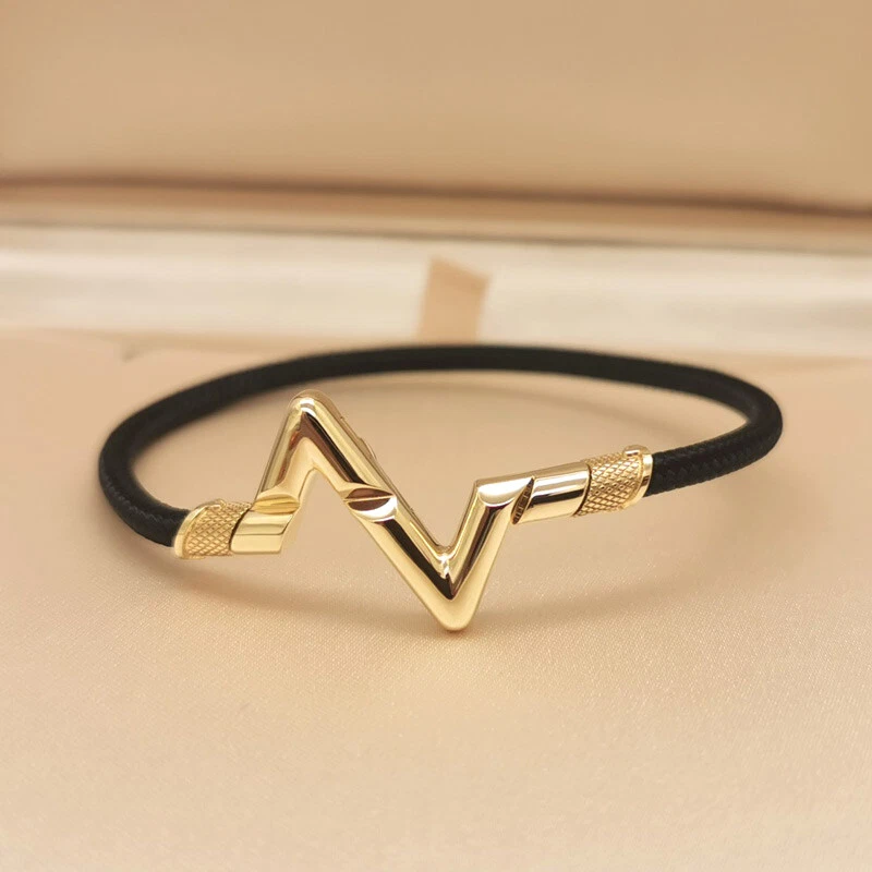 LOUIS VUITTON（LV） Louis Vuitton LV Volt Gioco Sottosopra Grande Bracciale Oro Giallo 18k S