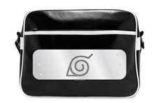Naruto Shippuden Konoha Logo Vinyl Umhängetasche Messenger Bag 38cm ABYstyle