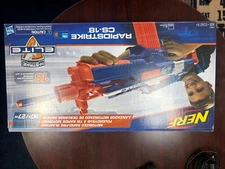 Nerf CS-18 N-Strike Elite Rapidstrike Blaster w/ 18 Dart Clip BRAND NEW SEALED