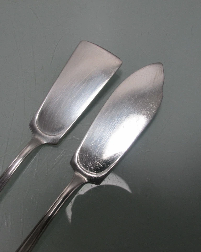 Käsemesser + Butterspatel Buttermesser Gowe 90er Perlrand Perlmuster - Bild 2 von 4